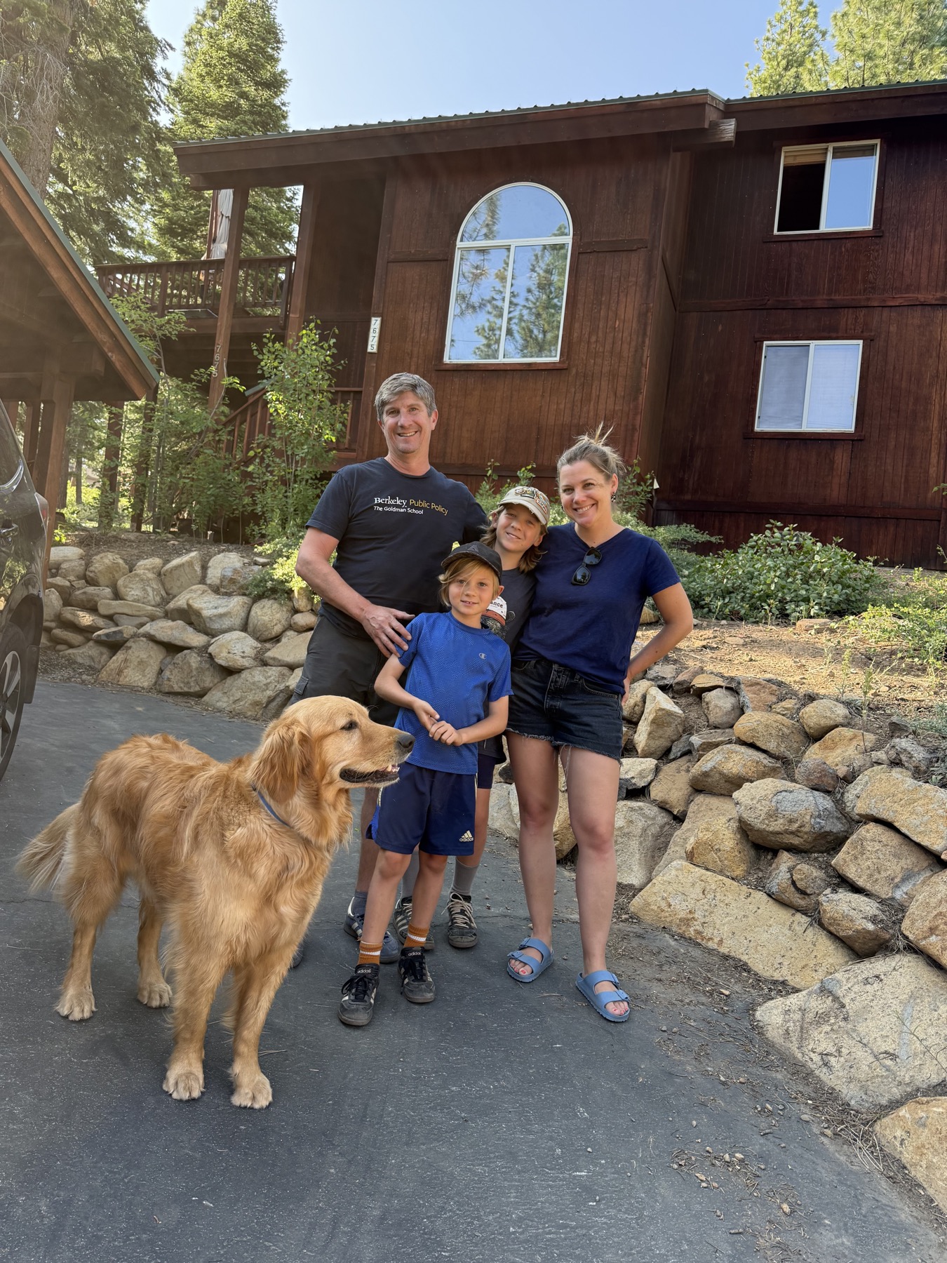 Laurent &ldquo;Lo&rdquo; de Janvry and his family