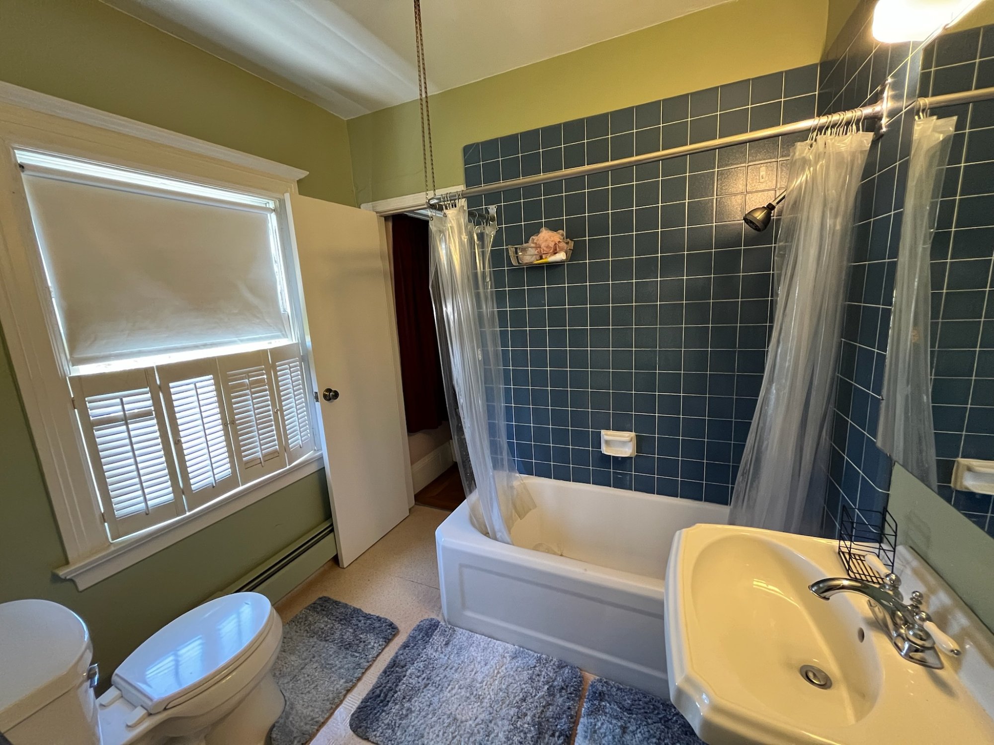 Sunroom with garden and rose views