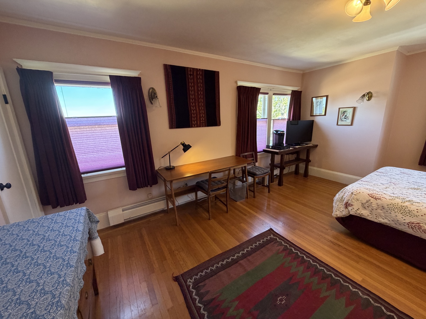 West bedroom desk area and daybed
