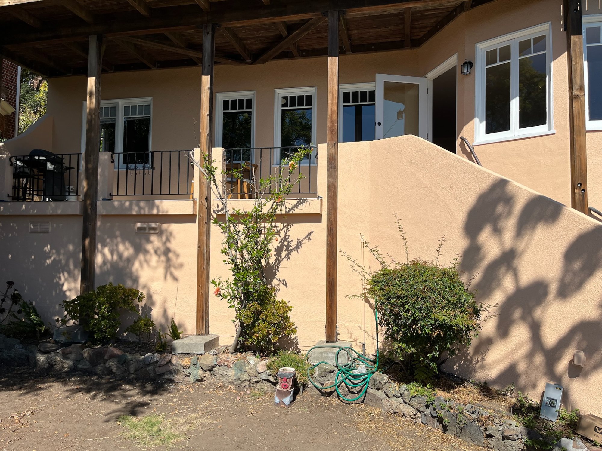 Exterior front of the beautiful Claremont neighborhood home